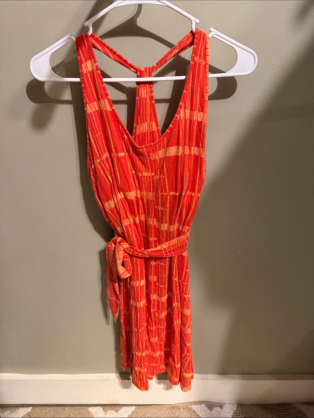 Patagonia wrap dress with a shelf bra - women’s Large